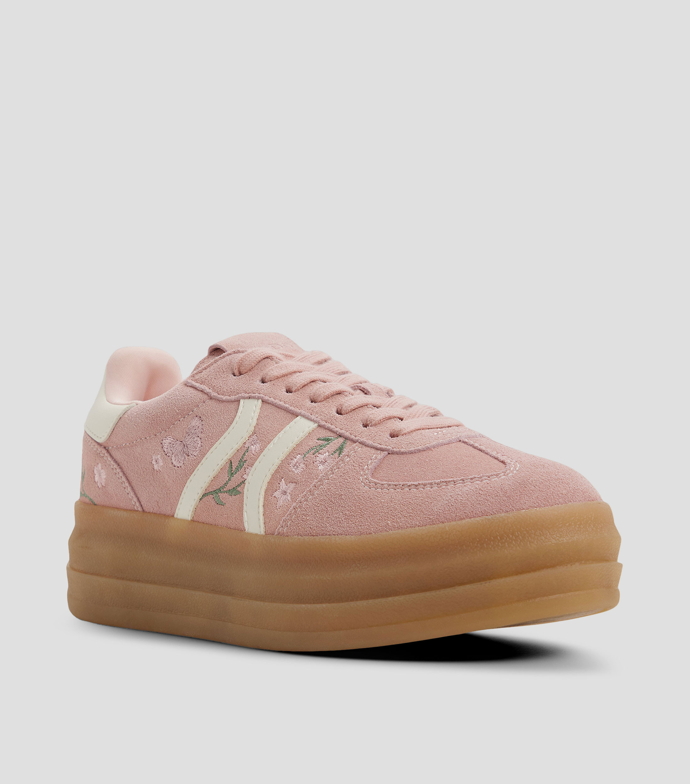Tenis casuales con plataforma Mujer